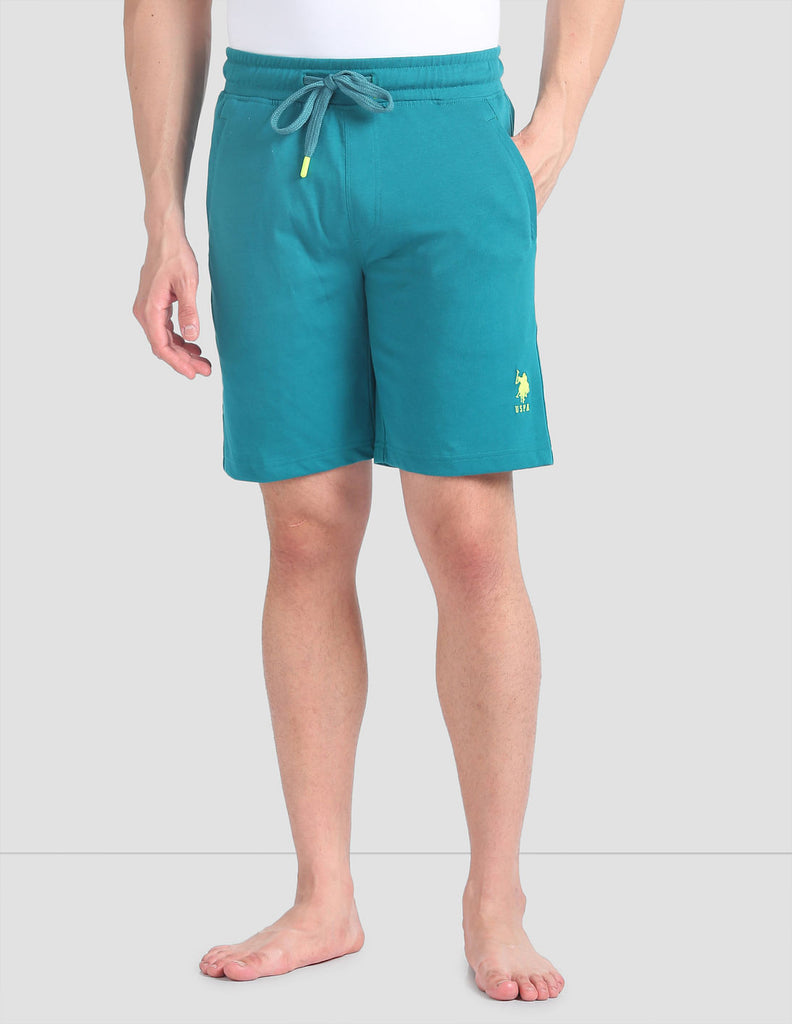 Teal Green USPA Lounge Shorts