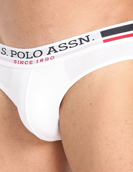 White USPA Men's Brief