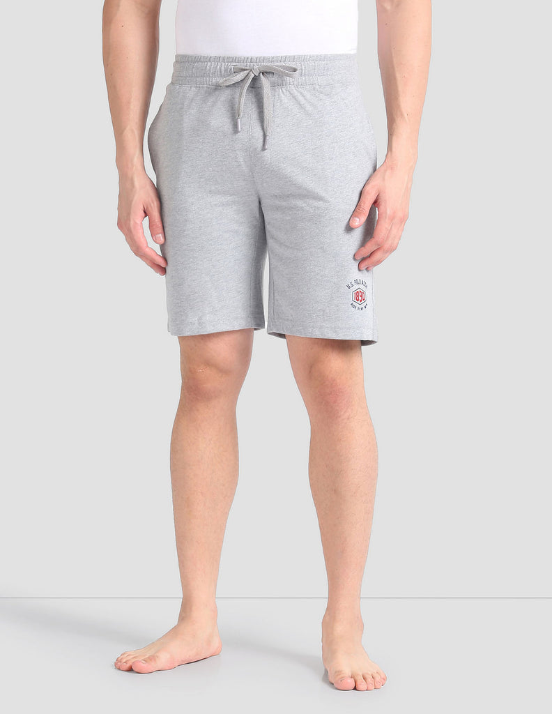 Grey USPA Lounge Shorts