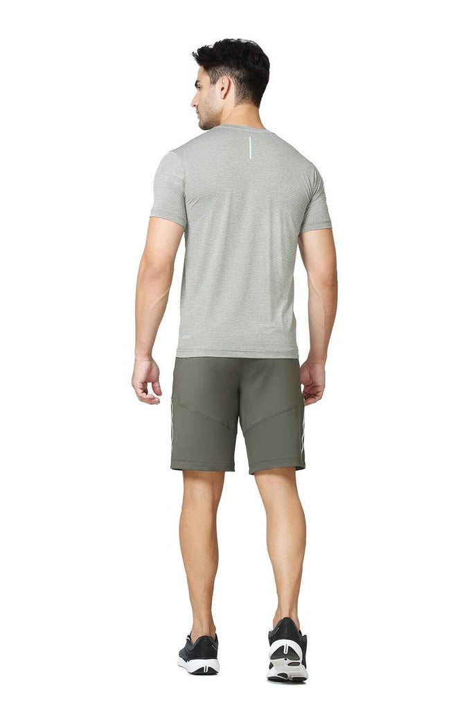 Men Army Active Shorts