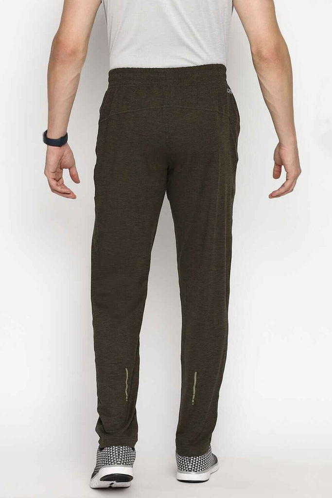 Men Army Melange Track Pants