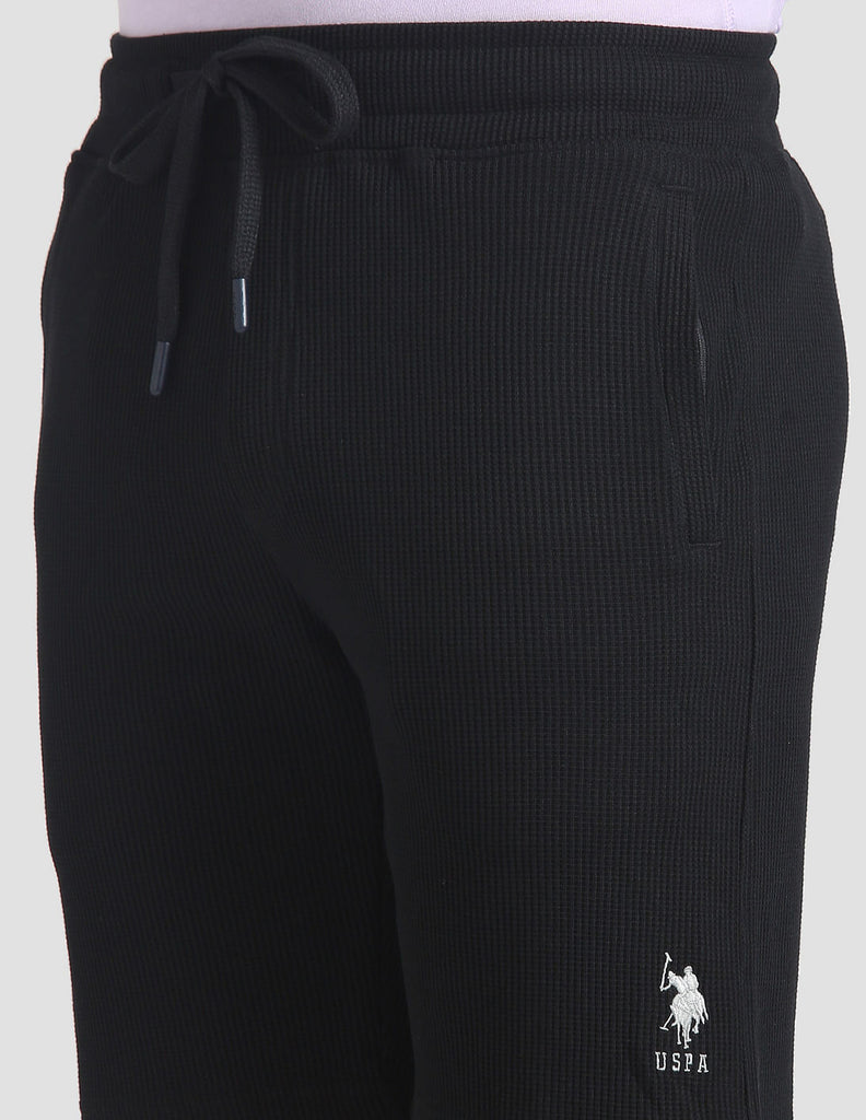 Black USPA Lounge Shorts