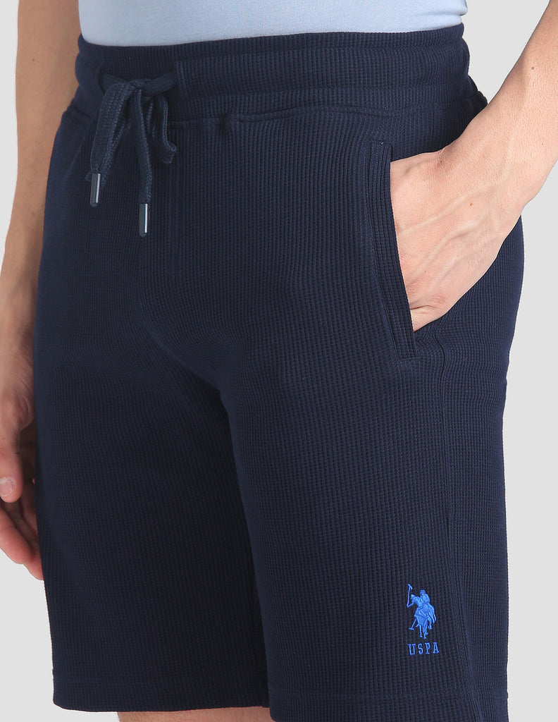 Navy USPA Lounge Shorts