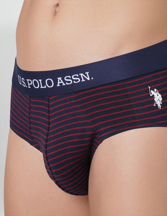 Maroon USPA Men's Briefs