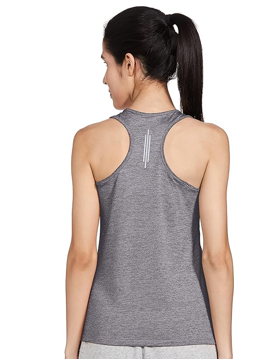 Olive night melange Enamor Active Racer Tank