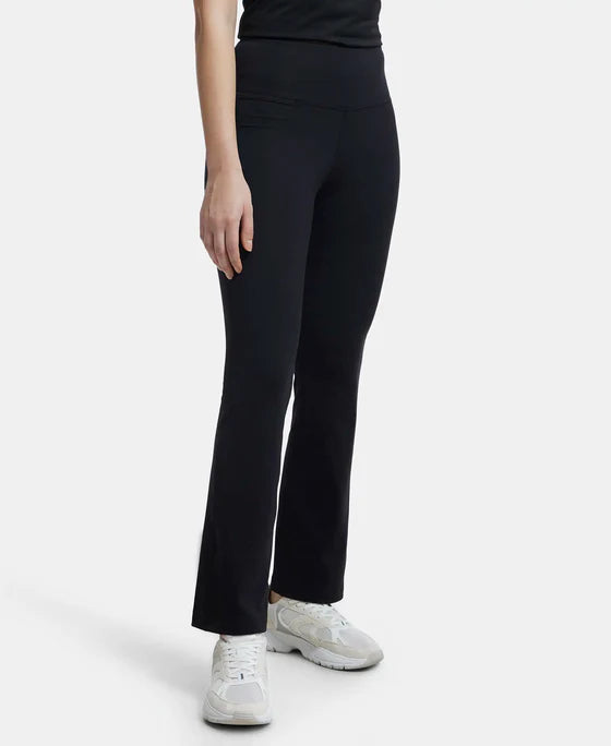 Black Jockey Women Flared Pants