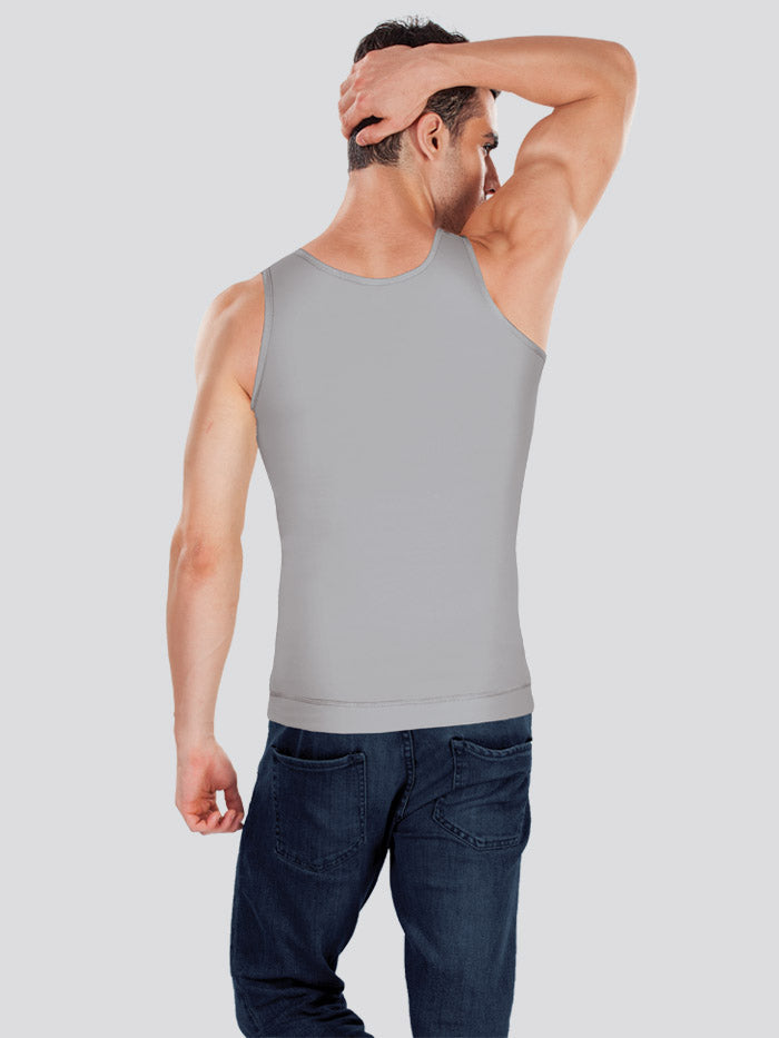 Grey Zenrik-G Gynaecomastia Shapewear Vest