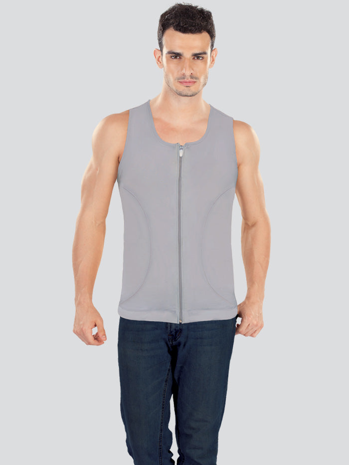 Grey Zenrik-G Gynaecomastia Shapewear Vest