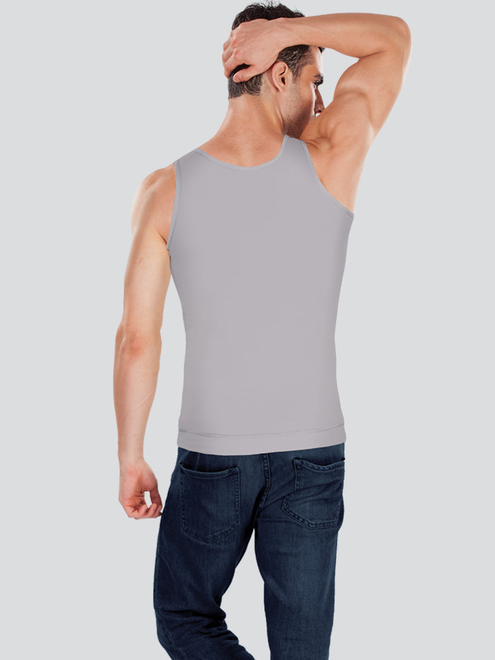 Grey Zenrik Abdomen and Chest Shapewear for men 