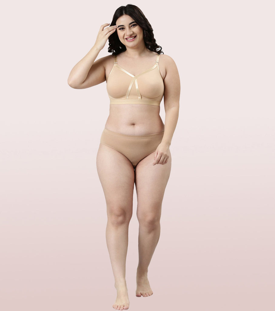 Skin Enamor Engineered X-Frame Lift Cotton Bra