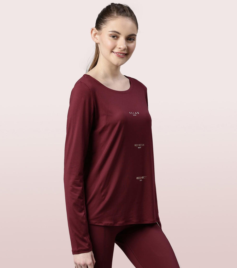 Dry Blood Enamor Long Sleeve Activewear Tee