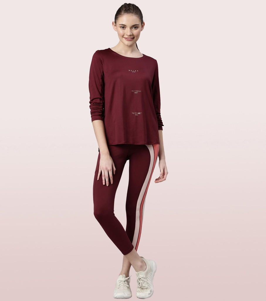 Dry Blood Enamor Long Sleeve Activewear Tee