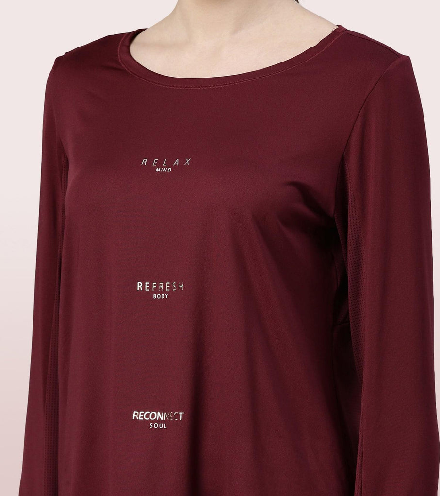 Dry Blood Enamor Long Sleeve Activewear Tee