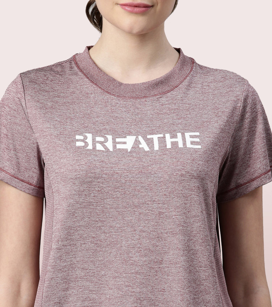 Dry Blood Melange Enamor Dry Fit Breathe Tee