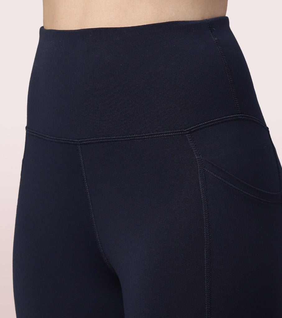 Navy Enamor Active Cottony Legging