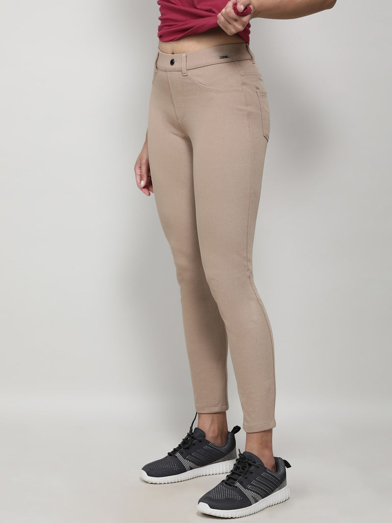 Affogat JOCKEY Women's Rich Slim Fit Jeggings.