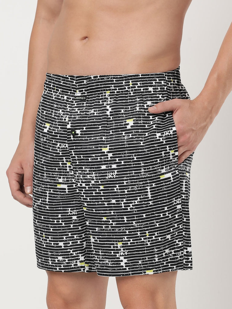 JOCKEY Men's Printed Boxer Shorts