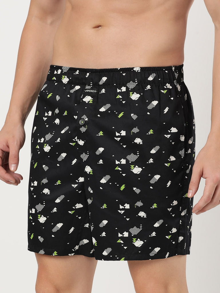 JOCKEY Men's Printed Boxer Shorts