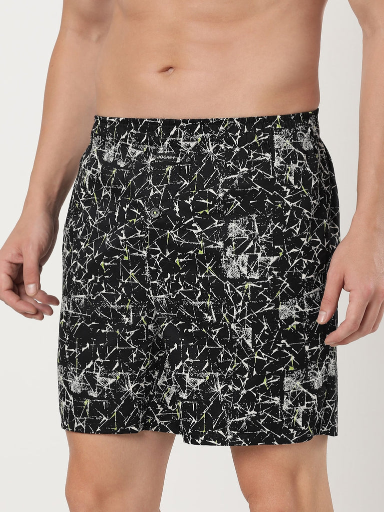 JOCKEY Men's Printed Boxer Shorts