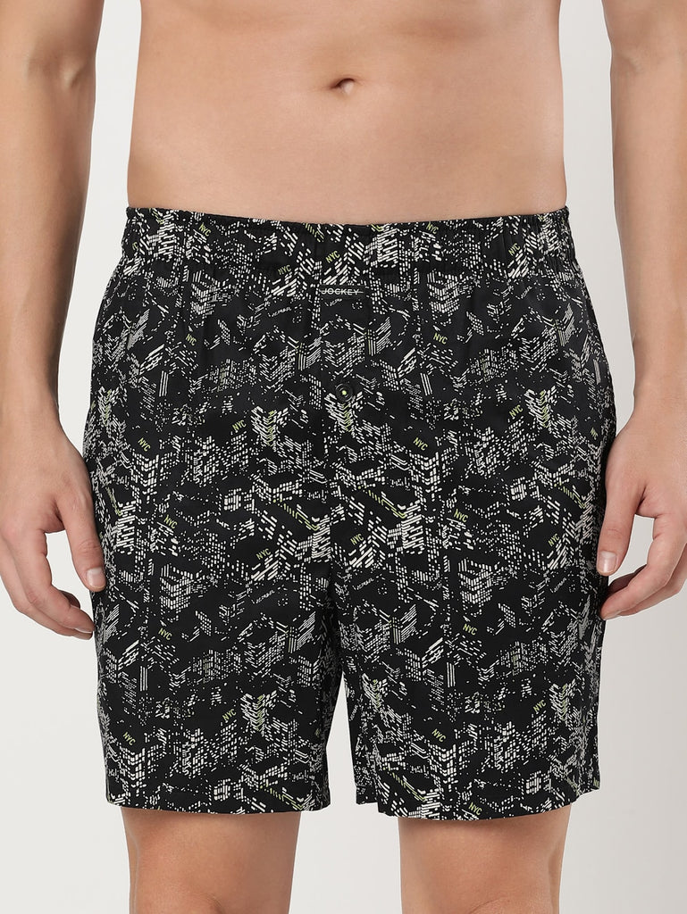 JOCKEY Men's Printed Boxer Shorts