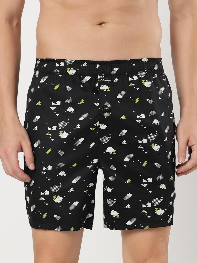 JOCKEY Men's Printed Boxer Shorts