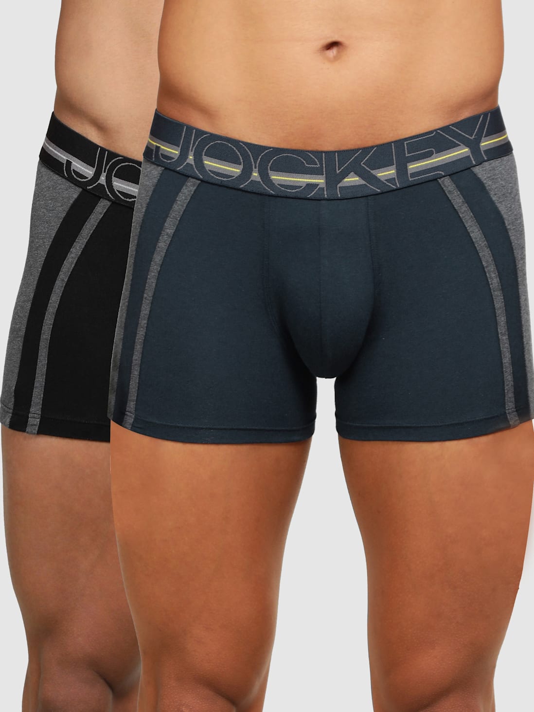 JOCKEY US21 Men's Basic color Trunk Combo - pack of 2 | INEZY