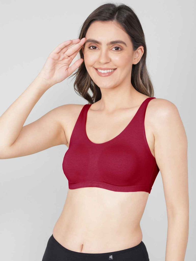 Beet Red Jockey Women's crop Top