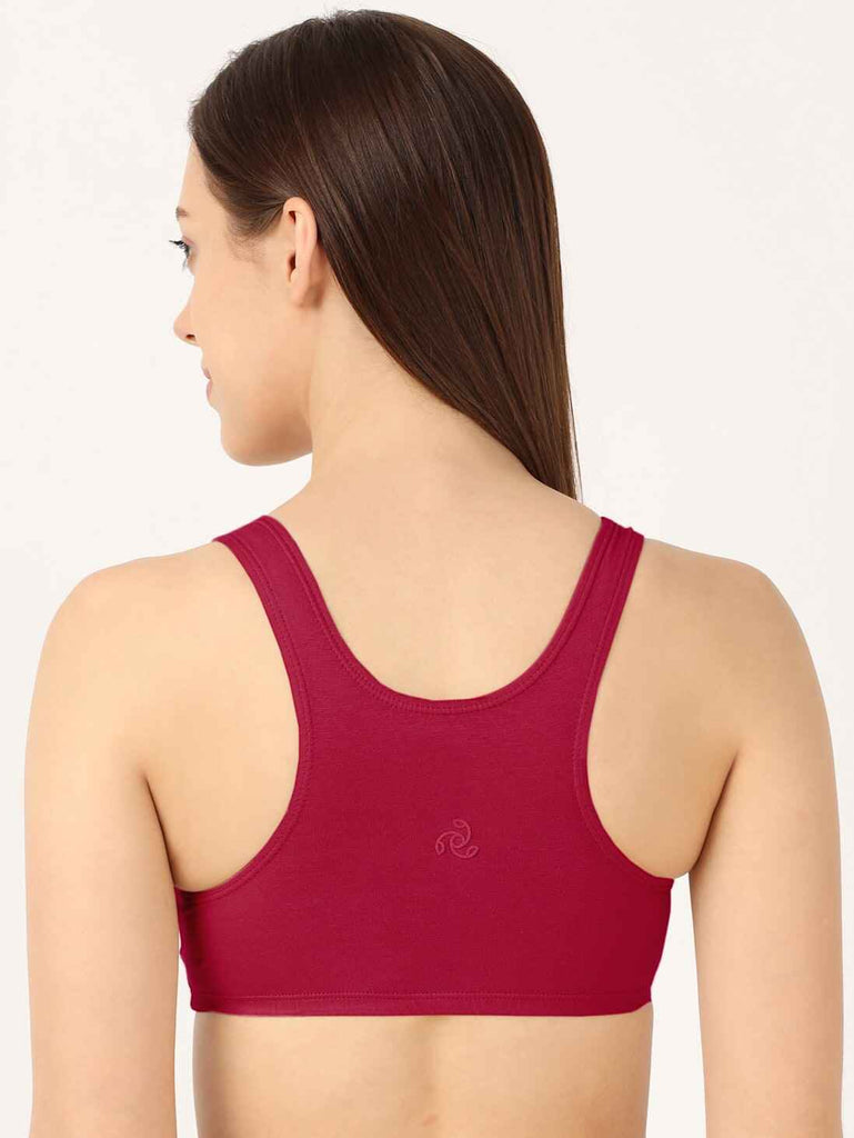 Beet Red Jockey Women's Crop Top