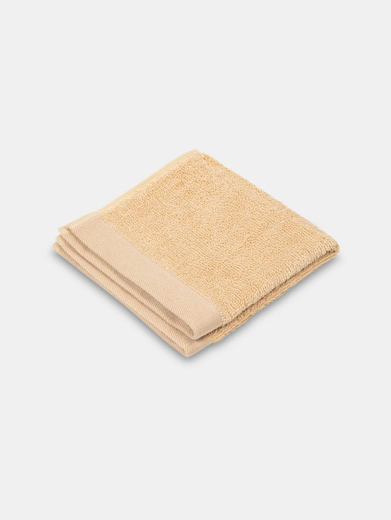 Beige JOCKEY Bamboo Cotton Blend Terry Ultrasoft Face Towel