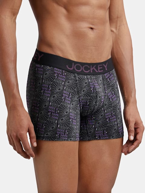 Jockey Men's Assorted Printed Trunk