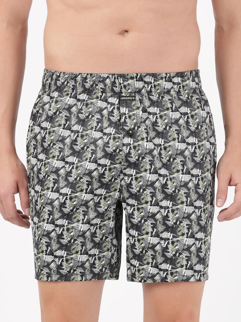 JOCKEY Men's Printed Boxer Shorts