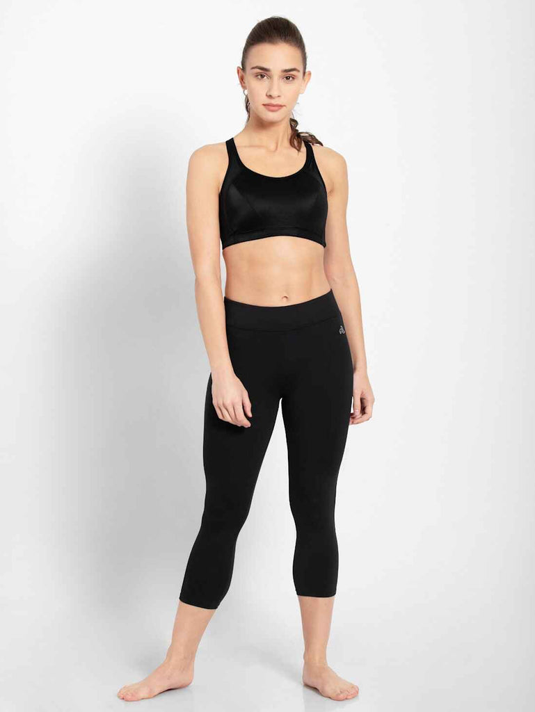 Black JOCKEY Women's Sports Bra.