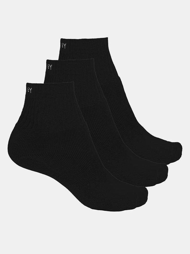 JOCKEY Men's Compact Cotton Terry Ankle Length Socks