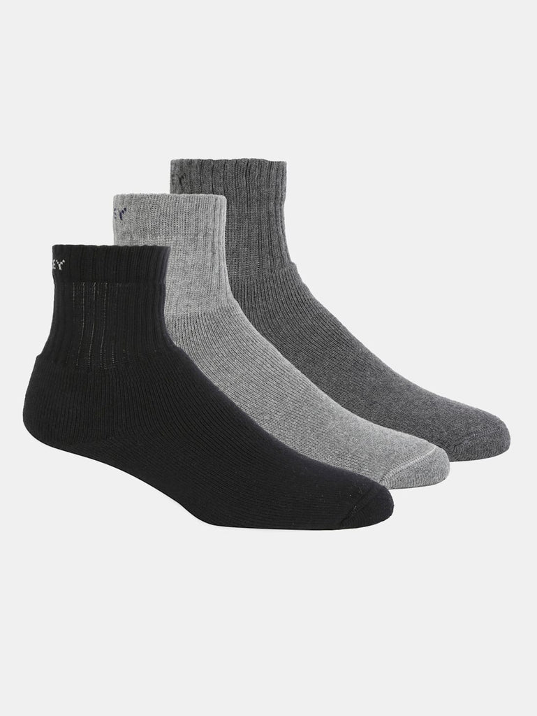 JOCKEY Men's Compact Cotton Terry Ankle Length Socks