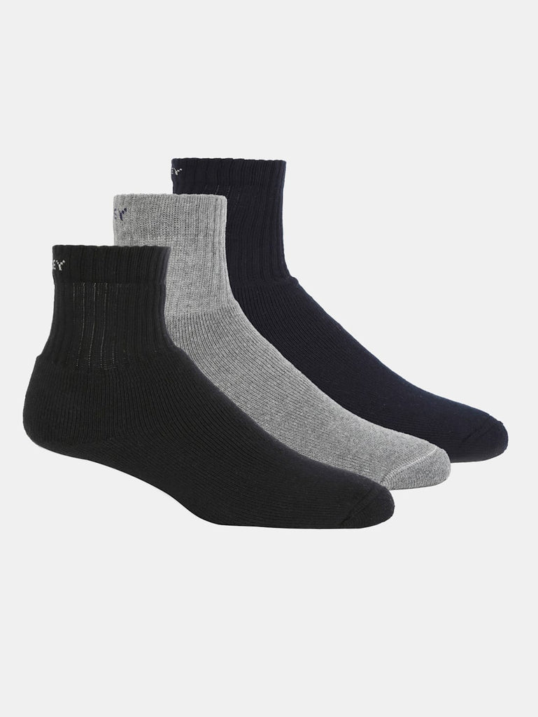 JOCKEY Men's Compact Cotton Terry Ankle Length Socks