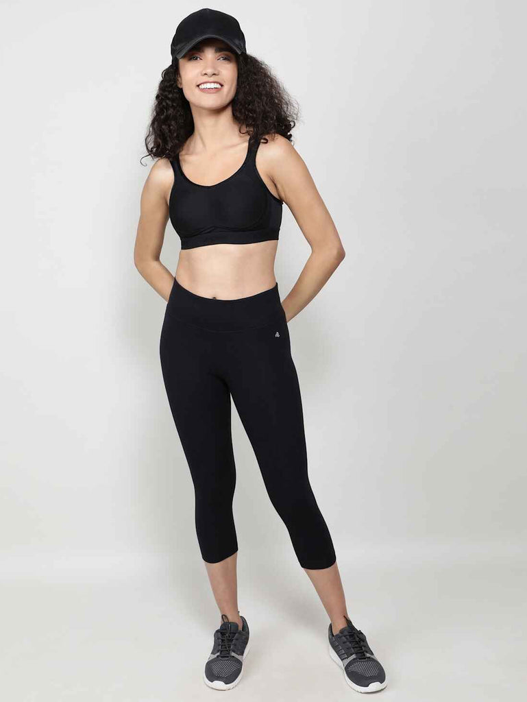 Black JOCKEY Women's Sports Bra.