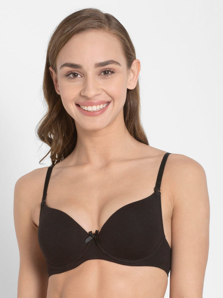 Black JOCKEY Women's Under-Wired T-Shirt Bra