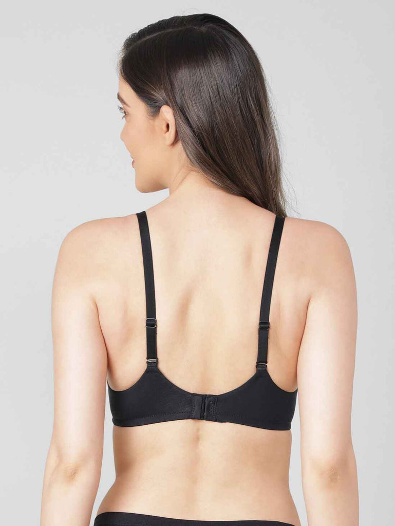 Black JOCKEY Women's T-Shirt Bra.