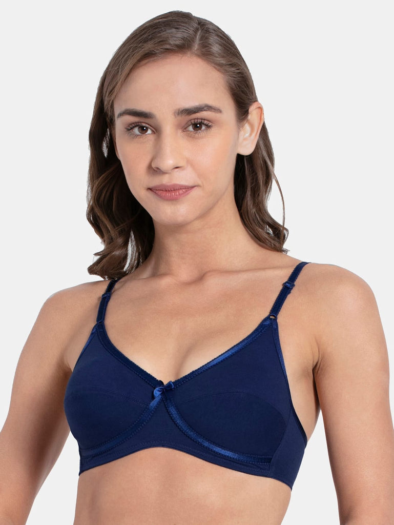 Blue Depth JOCKEY Women's Wirefree Everyday Bra.