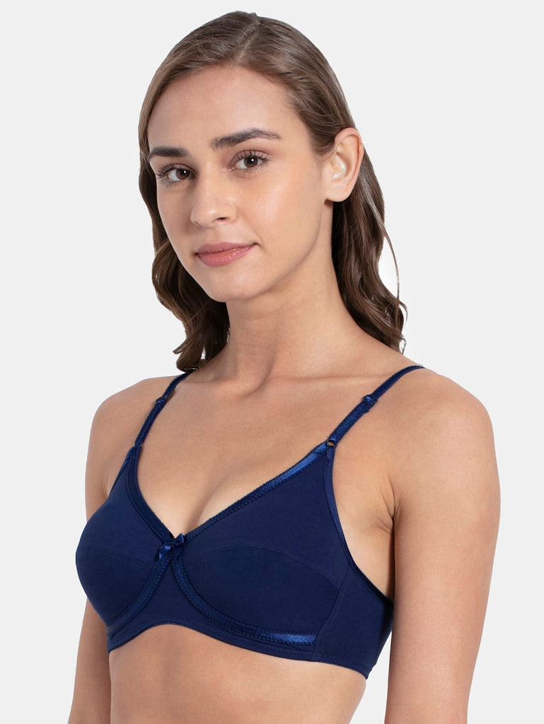 blue depth JOCKEY Women's Wirefree Everyday Bra.'