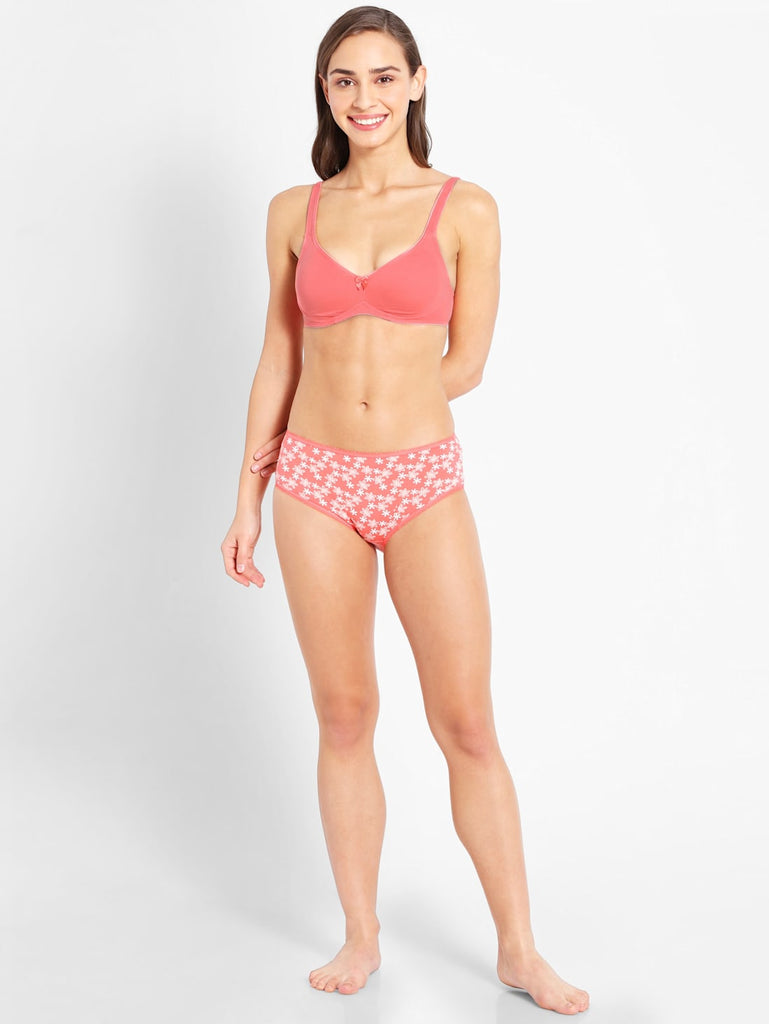 Blush Pink JOCKEY Women's Everyday Bra.