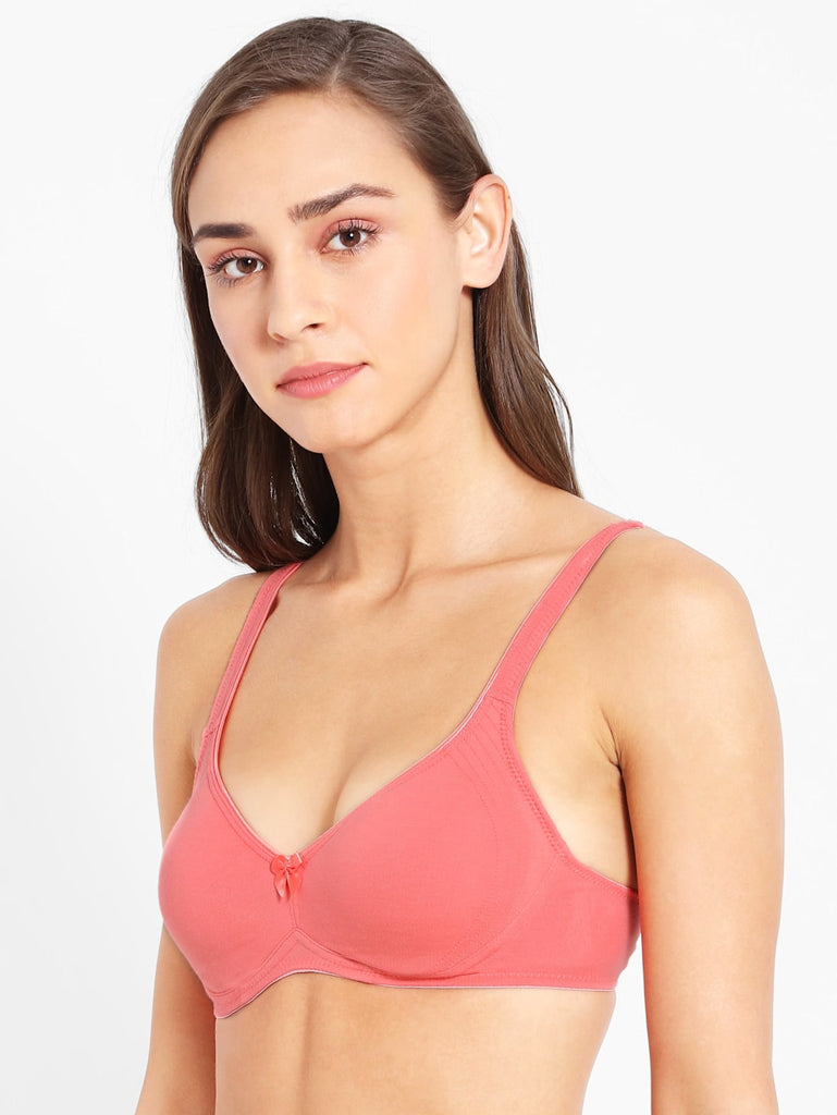 Blush Pink JOCKEY Women's Everyday Bra.