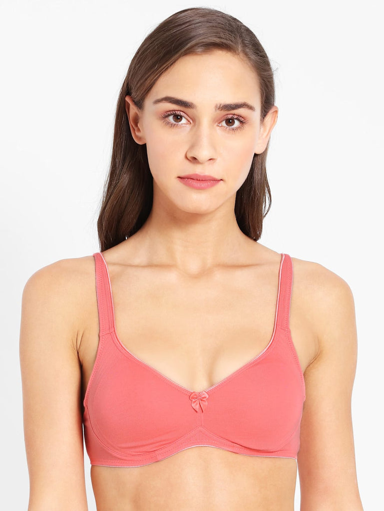 Blush Pink JOCKEY Women's Everyday Bra.