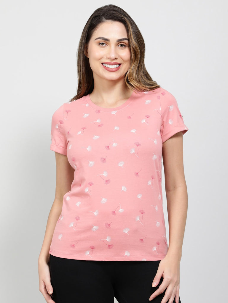 Brandied Apricot JOCKEY Women's Short Sleeve T-Shirt