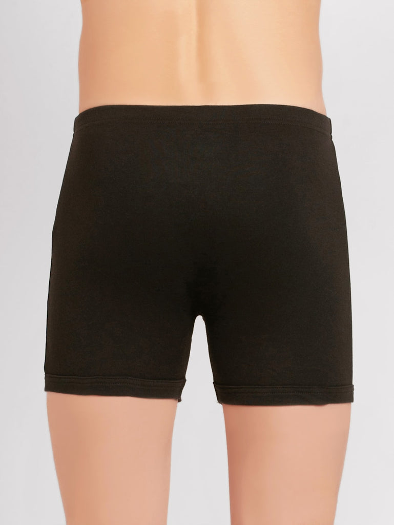 Brown JOCKEY Men's Solid Boxer Brief