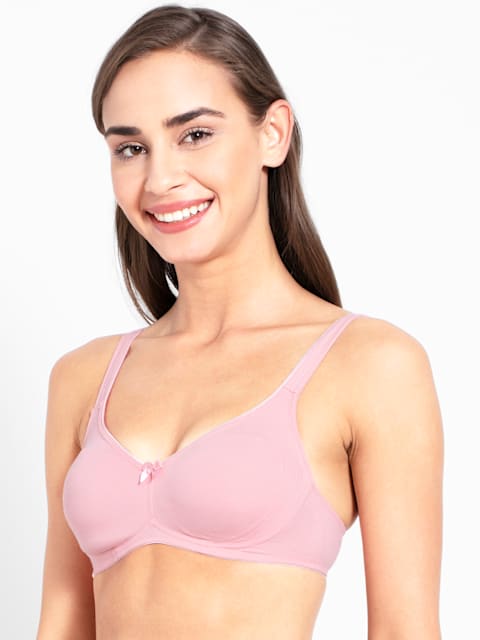 blush pink Jockey wirefree non padded Everyday bra for women