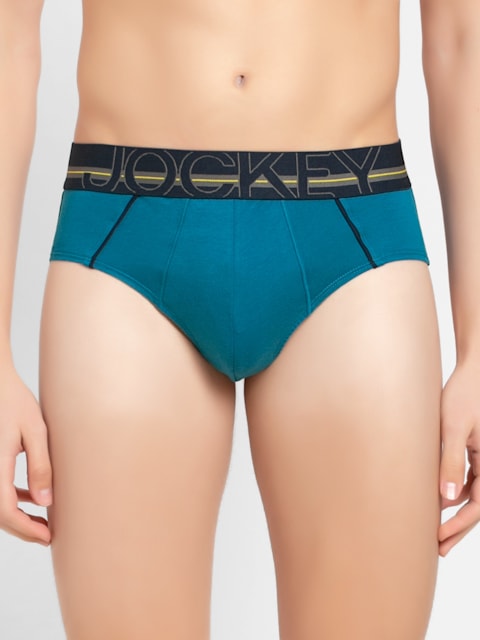 Jockey Men's Solid Brief (Pack of 2)