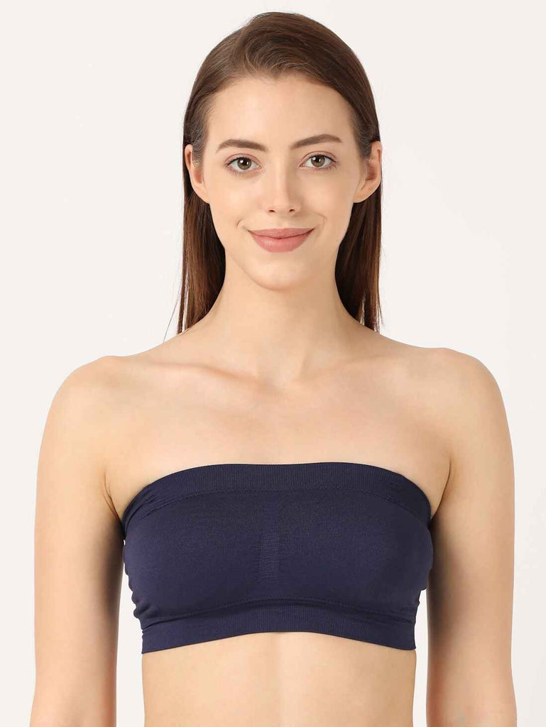 Classic Navy JOCKEY Women's Bandeau Bra.