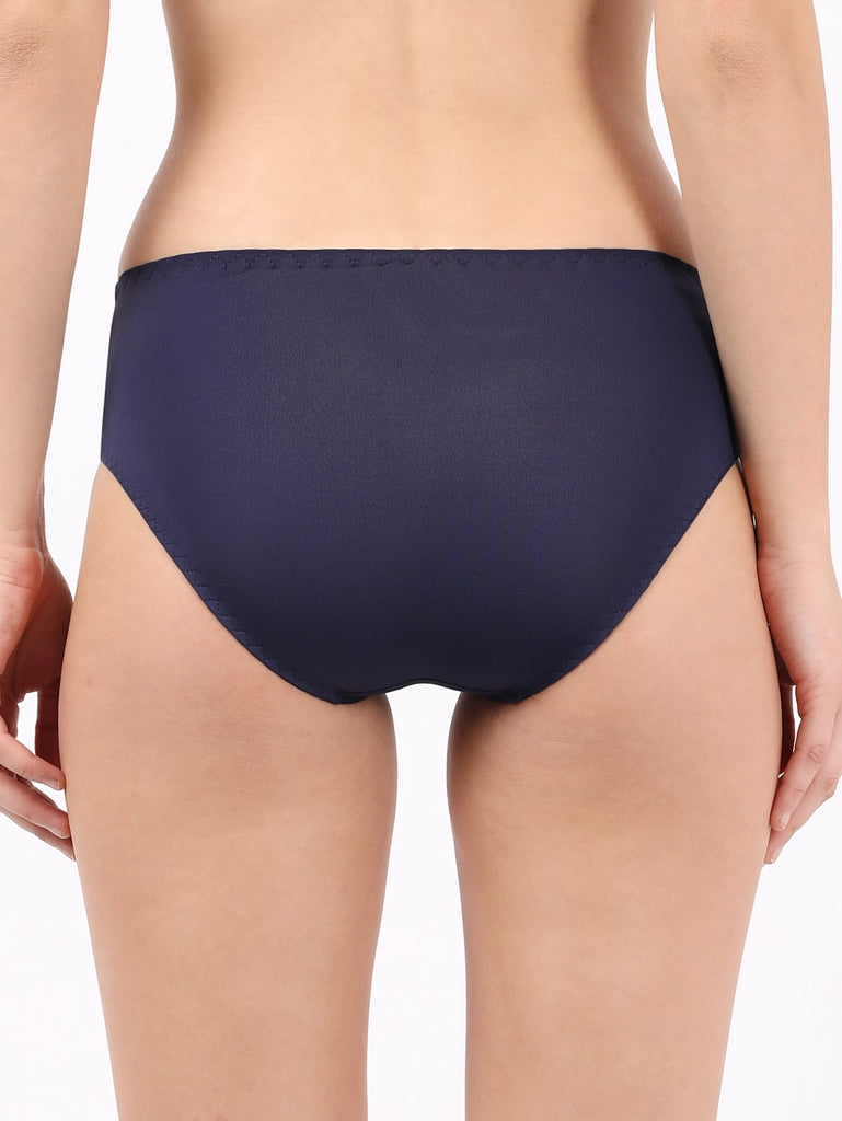 Classic Navy  Full Coverage Soft Touch Microfiber JOCKEY Women's Hipster