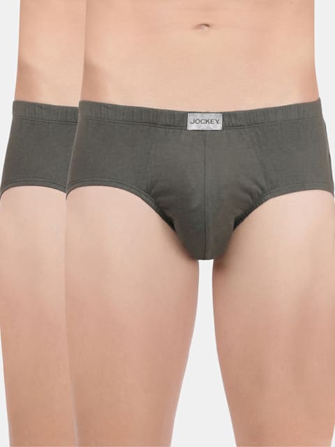 Jockey Men's Solid Poco Brief